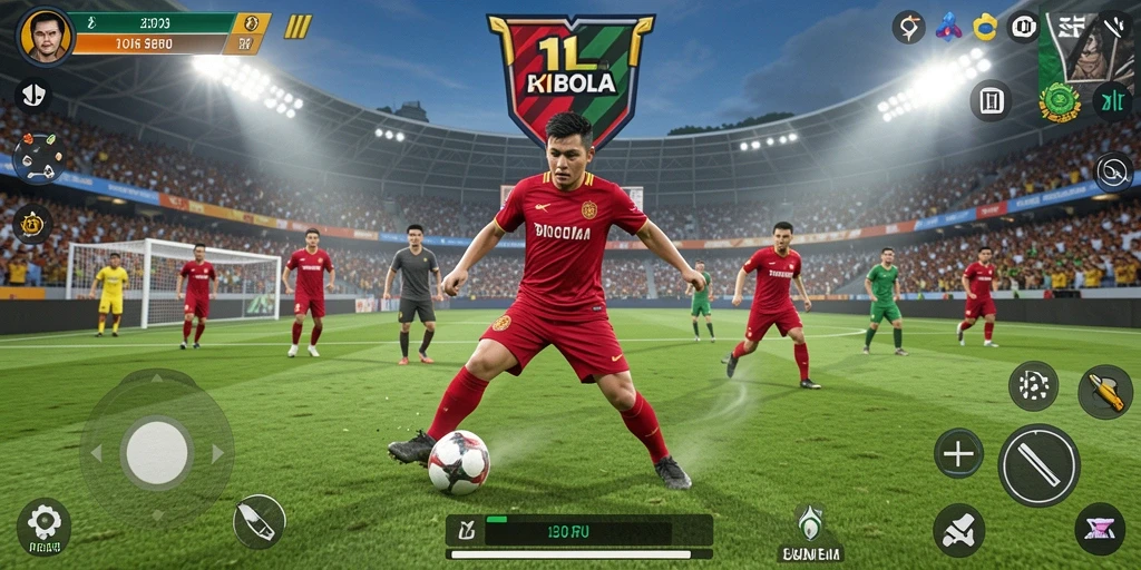 Gameplay seru dari 11BOLA dengan aksi menegangkan.