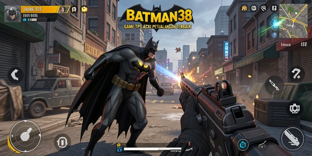 Screenshot gameplay seru BATMAN138 dengan aksi menegangkan.