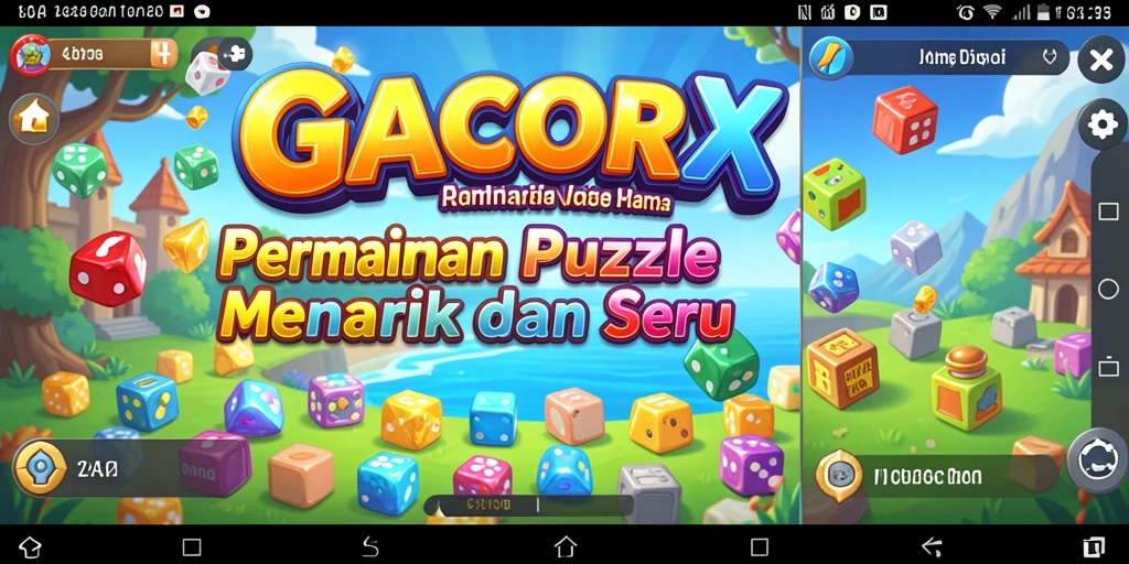Tampilan gameplay GACORX yang menarik dan menantang.