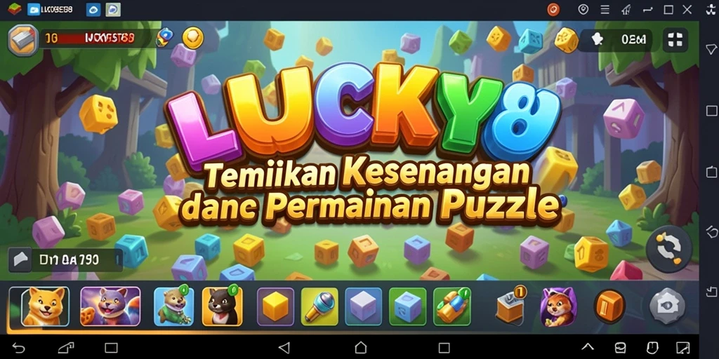 Tampilan gameplay LUCKYBEST88 yang seru dan menantang.