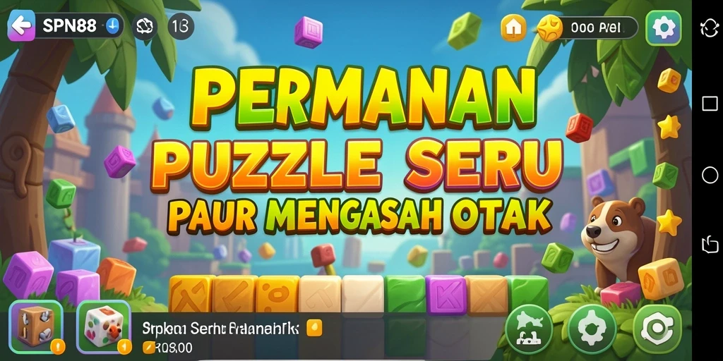 Tampilan gameplay SPN88 dengan teka-teki menarik.